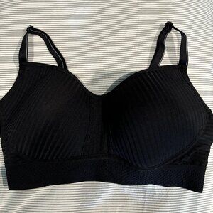 Lounge Black Bra